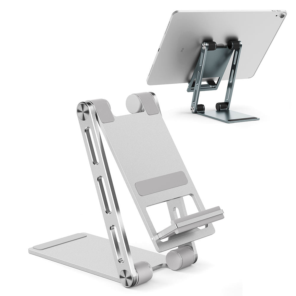 Cell Phone Stand Height Adjustable Desk Aluminum Tablet Holder - le sable vert