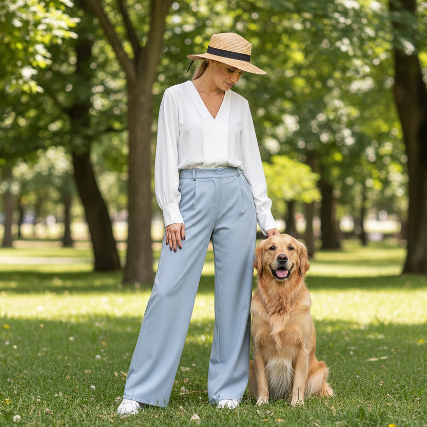  Pantalon femme model 214932 Figl 