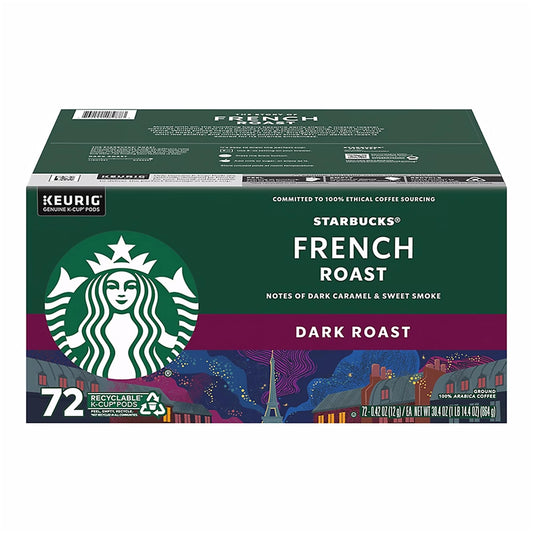 Starbucks French Roast Dark Roast K-Cup Pods, 72 ct.-0